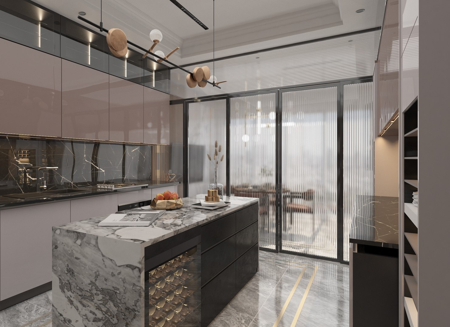 Phong cách tủ bếp Châu âu