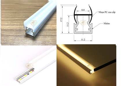 Nẹp kính NK-008