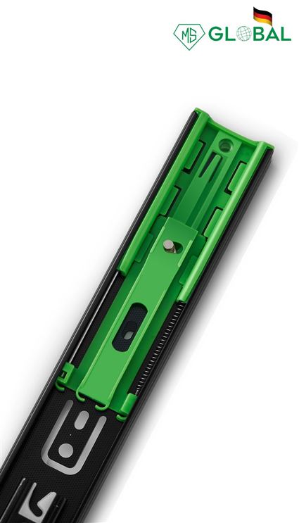 Ray trượt 3 nấc giảm chấn bản rộng 45mm: RC