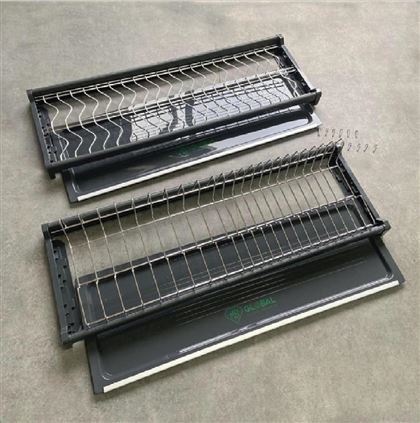 Giá bát đĩa cố định tủ trên cao cấp: GC-02