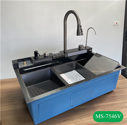 Chậu rửa chén bát cao cấp MS-7546V 14