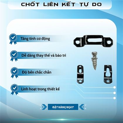Chốt liên kết tự do một chiều CLK